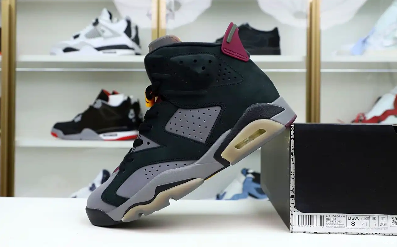 JORDAN BORDEAUX AIR 6 RETRO 0610